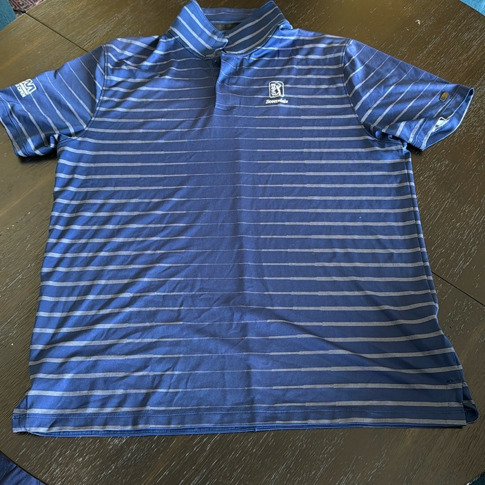 Nike Golf Tiger Woods Golf Polo TPC Scottsdale Waste Management Open